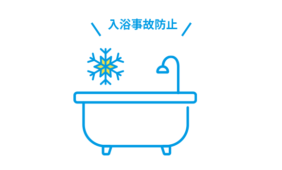 冬のお風呂場が寒い 冬のお風呂場が寒い