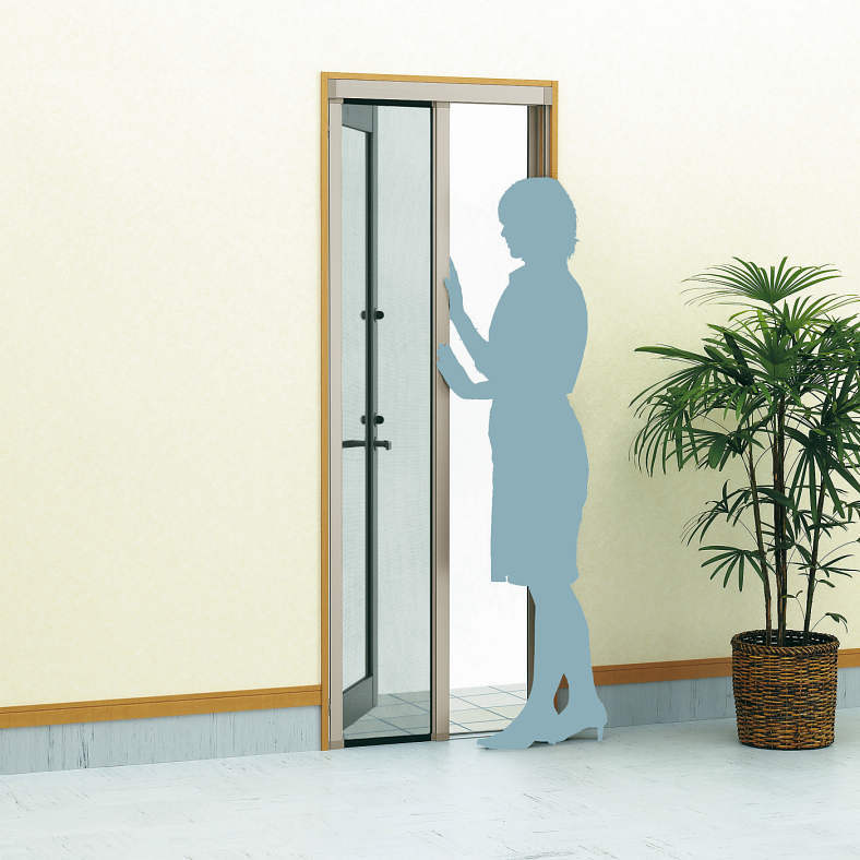 ドアから引戸へ交換