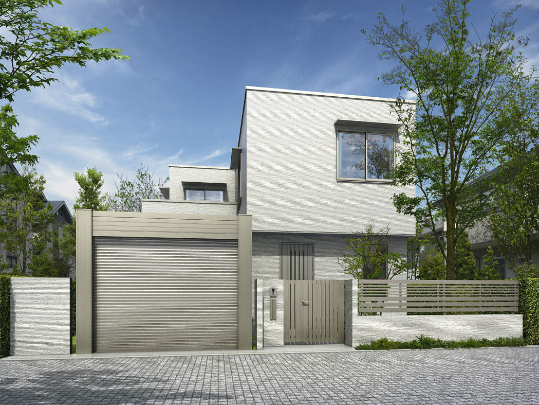 駐車場シャッター設置イメージ